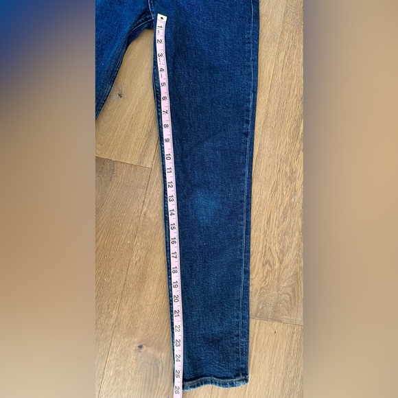 Re/Done Skinny High Rise Jeans Size 26 - Picture 6 of 8